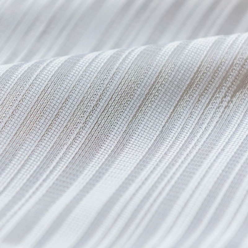 ストライプ柄 遮像・採光ミラーレース ユミト（L-1238）｜カーテン通販