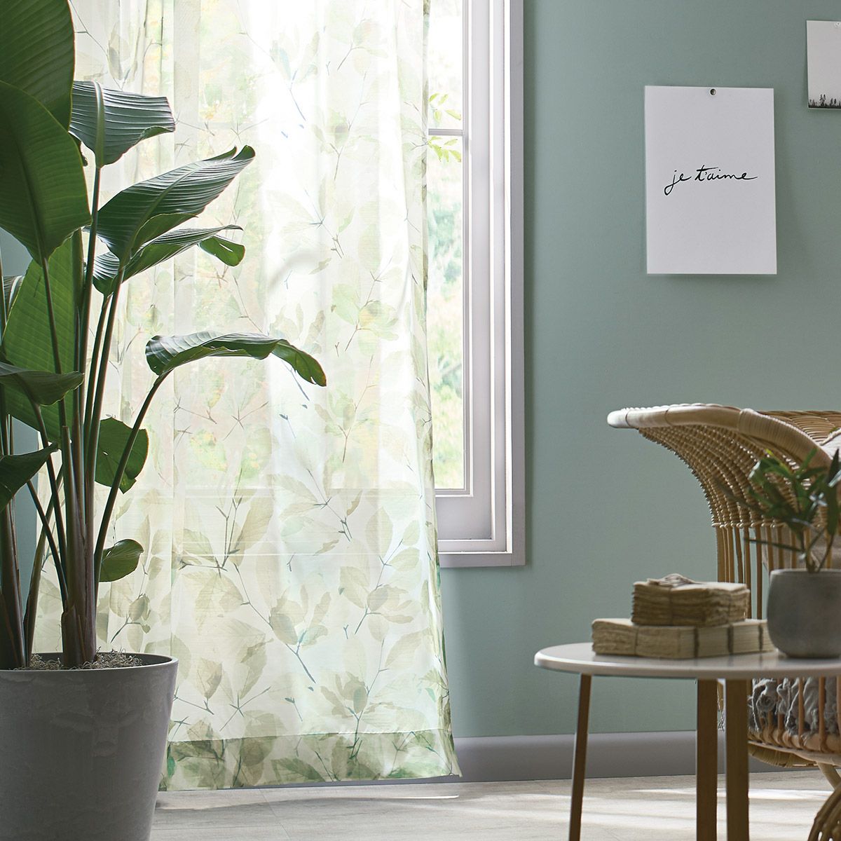 カーテン&レース クラッシュガーゼ レースカーテン J-92783R アイボリー ｜ジャストカーテン