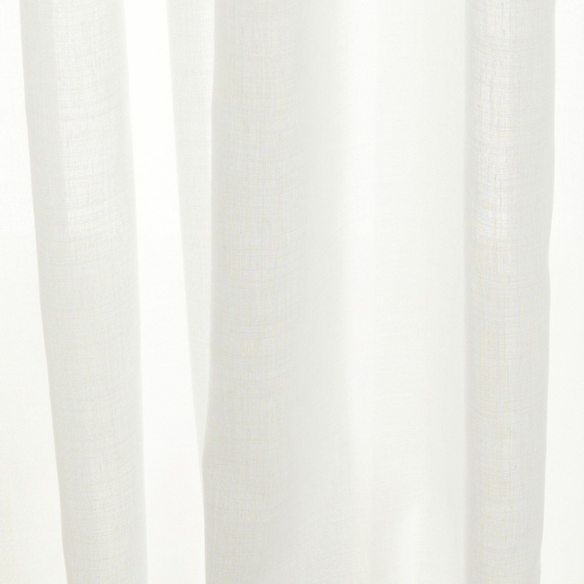 リネンのような質感が魅力のシームレス防炎レースカーテン オミクレー