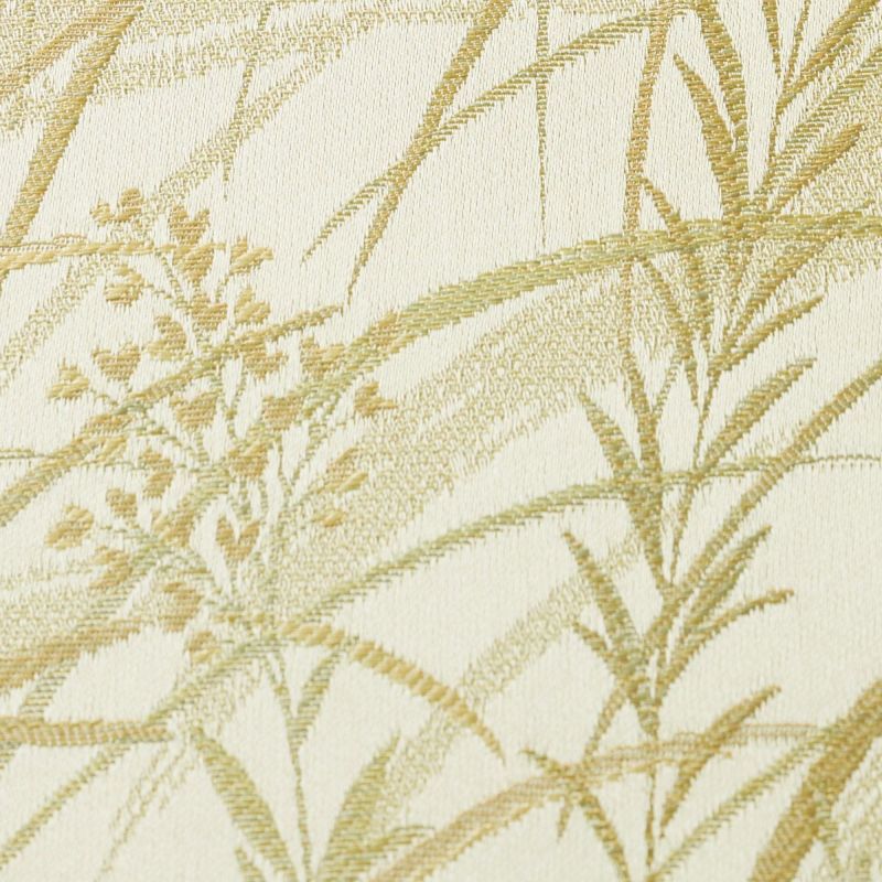 繊細な光沢が美しい露草柄のジャガード織カーテン ツヅリ（D-8004