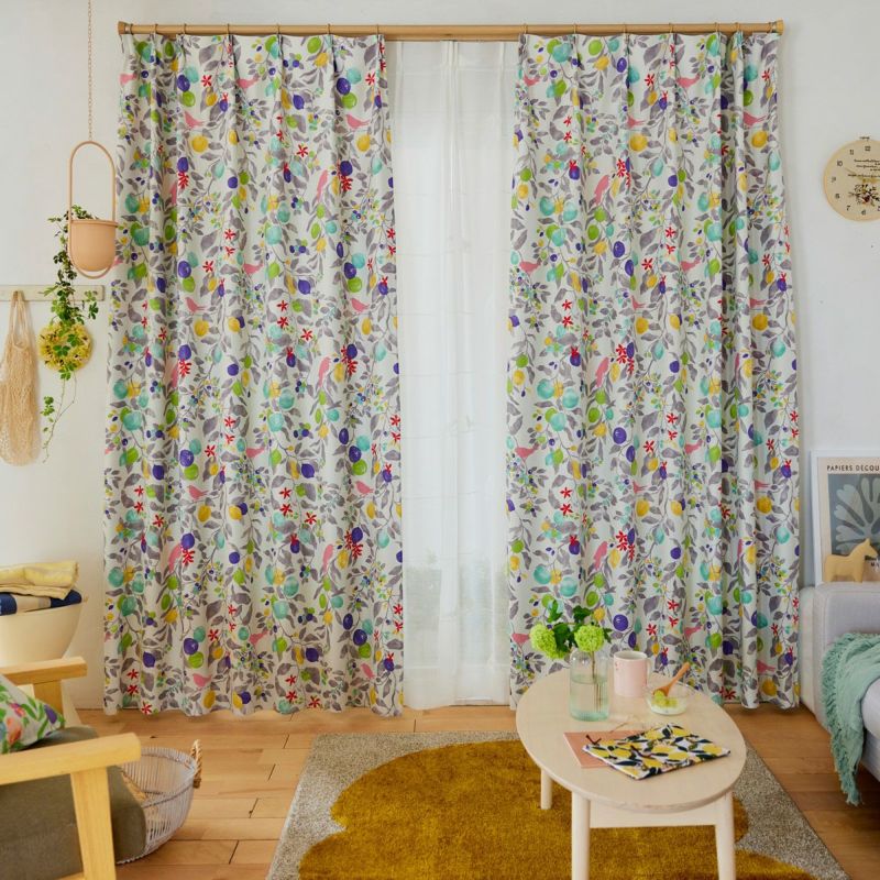 U-SITU 片開きカーテン カーテン 風景カーテン 遮光 断熱 防寒 UVカット インテリア 室内飾り 漫画風 花 植物 風景 自 U-SITU 片開きカーテン カーテン 風景カーテン 遮光 断熱 防寒 UVカット インテリア 室内飾り