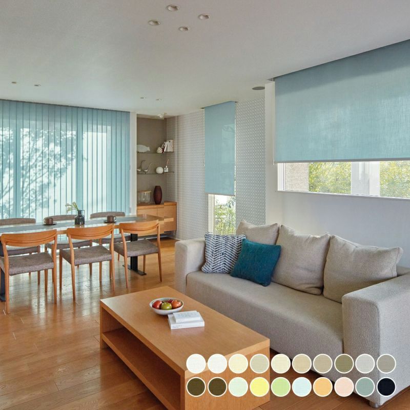 新品 2本組 ニチベイ 小窓 ロールスクリーン ダブルタイプ ソフィ　フェスタⅡ ロールスクリーン ソフィー（フェスタ2）【ニチベイ】｜カーテン通販